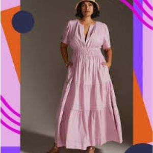 Linen somerset maxi dress